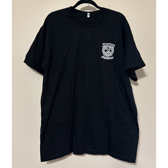 Dixxon Mens Tee Shirt Sturgis SD Sketchy Crest Size Large Short Sleeve Black New - Picture 1 of 7